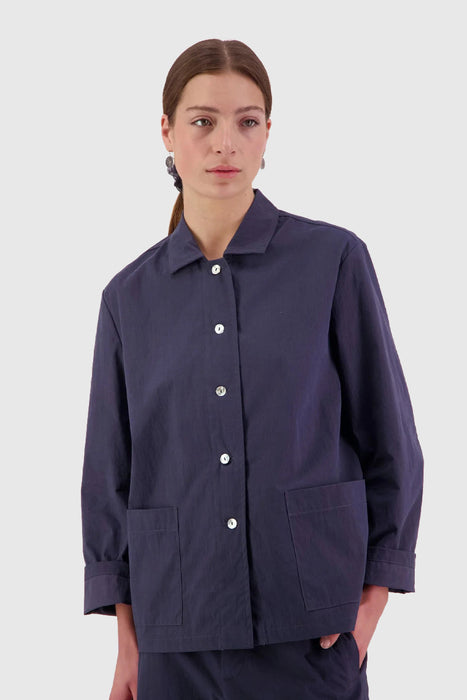 Walk On Water Shirt Jacket - Grey