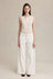 Cross Stitch Jean - Blanc