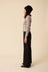 Ramona Trouser - Black Pinstripe