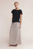 Lill Knit Tee - Black