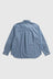 Falster Chambray Oversize Shirt - Dark Blue