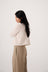 Doll's Reversible Cardigan - Ivory