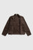 Arresskov Broken Twill Overshirt - Delicioso Brown