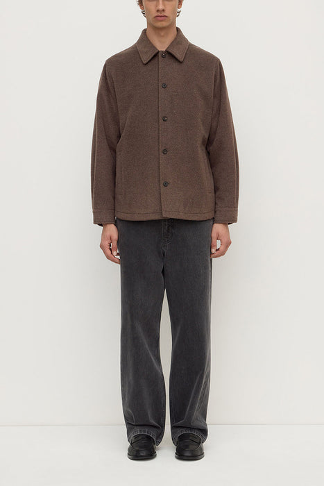 Noah Wool Jacket - Cocoa Marle