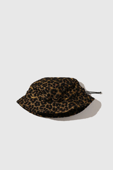 Jungle Hat Leopard Jacquard - Yellow
