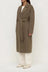 Ivy Wool Coat - Dark Sage