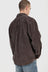 Campus Chunky Cord LS Shirt - Dark Brown