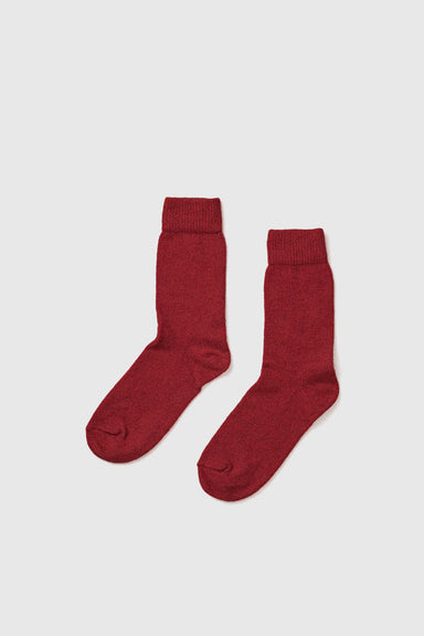 Signature Socks - Crimson