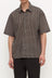 Alta Check Short Sleeve Shirt - Brown / Black Check