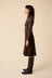 Ramona Skirt - Chocolate Stripe