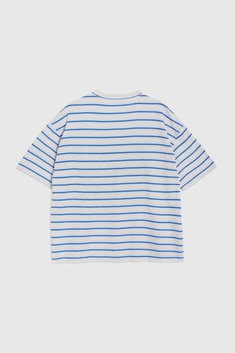 Triple Rapport Stripe T-Shirt - Blue Multi