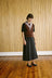 Daisy Scarf - Chestnut / Ivory Stripe