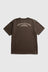 Snekkersten Organic Arch Print T-Shirt - Delicioso Brown