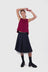Everything Works Out Pleat Skirt - Checks