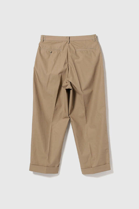 Wide Ivy Trousers - Beige