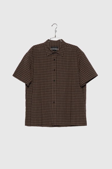 Hold SS Shirt - Brown Check