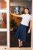 Everything Works Out Pleat Skirt - Checks