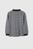 Remie Rugby - Choc/Blue Stripe