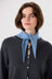 Daisy Scarf - Celeste Blue