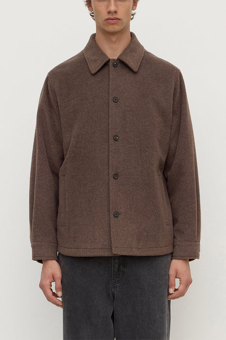 Noah Wool Jacket - Cocoa Marle