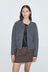 Box Cardigan - Charcoal