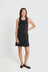 Capulet Dress - Black Chevron