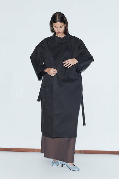 Longline Jacket - Black