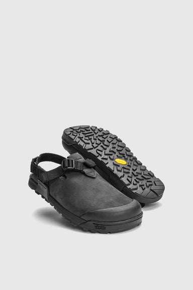 Mountain Clog Nubuck Leather - Obsidian Gray