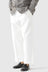 Mil Trousers Herringbone - White