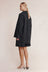 Mella Shirt - Black Pinstripe