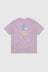 From the World Tee - Plum