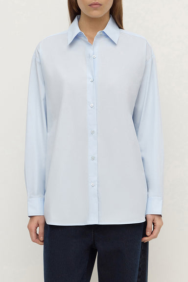 Micha Poplin L/S Shirt - Powder Blue