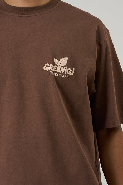 Greenicci Tee - Brown