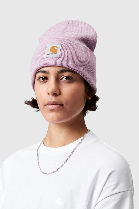 Acrylic Watch Hat - Gentle Purple Heather