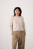 Doll's Reversible Cardigan - Ivory