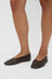 Marion Leather Ballet Flat - Ganache