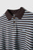 Remie Rugby - Choc/Blue Stripe