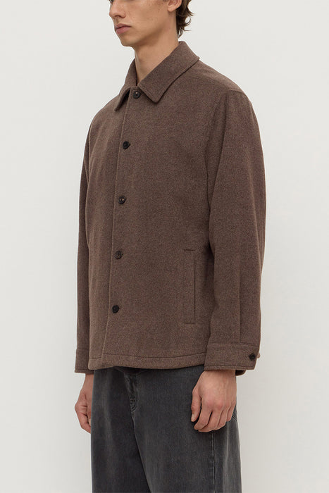 Noah Wool Jacket - Cocoa Marle