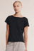 Lill Knit Tee - Black