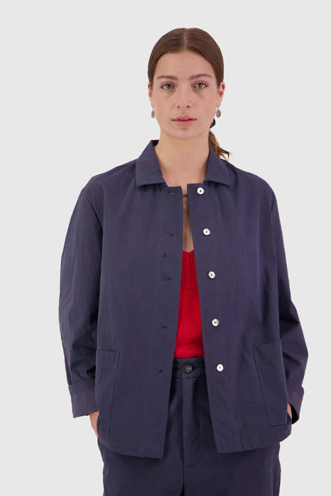 Walk On Water Shirt Jacket - Grey