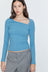Multi Button Top - Aqua