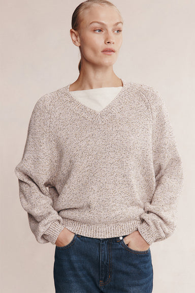 Moss Sweater - Fleur Speckle