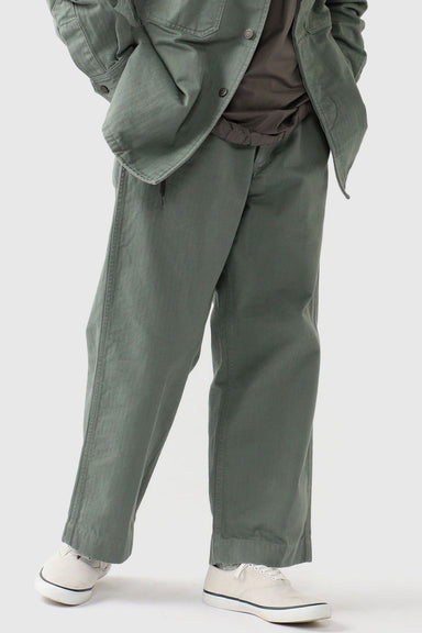 Mil Trousers Herringbone - Sage