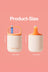 BaoBao Cup 450ml - Pink / Orange