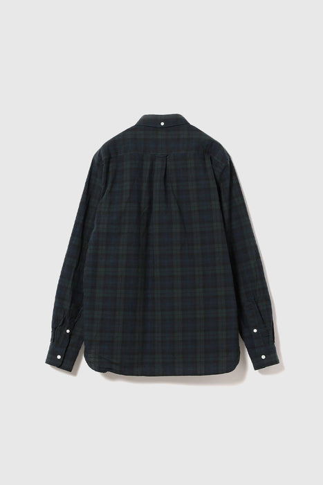 B.D. Indigo Yarn Tartan - Indigo Black Watch