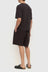Finley Linen Short - Washed Black