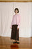 Doll's Reversible Cardigan - Barely Pink