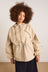 Matilda Raincoat - Gingham Brown