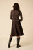 Ramona Skirt - Chocolate Stripe