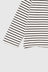 Elbow Patch Basque Long-sleeve T-Shirt - Ivory